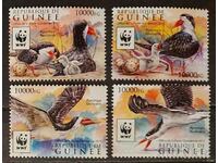 Γουινέα 2015 WWF Πανίδα/Πουλιά 10€ MNH