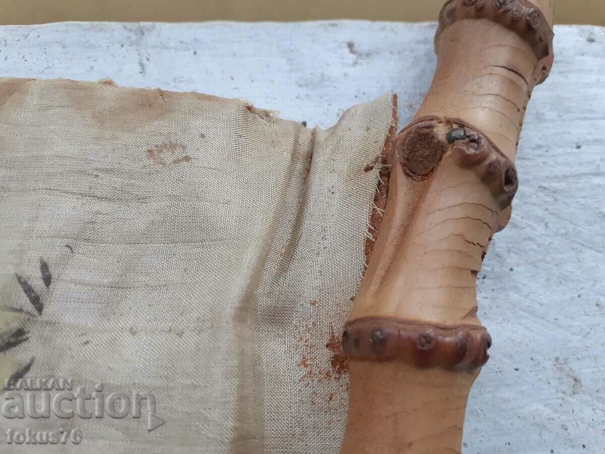 Old Chinese hanging painting on silk signature - 6 Old Chinese hanging painting on silk signature - 6