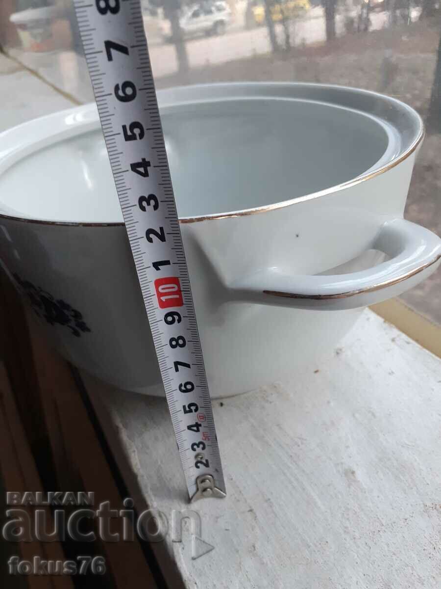 Soup bowl Bulgarian porcelain marking - 6 Soup bowl Bulgarian porcelain marking - 6