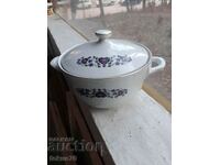 Bol pentru supă marcaj din porțelan bulgar