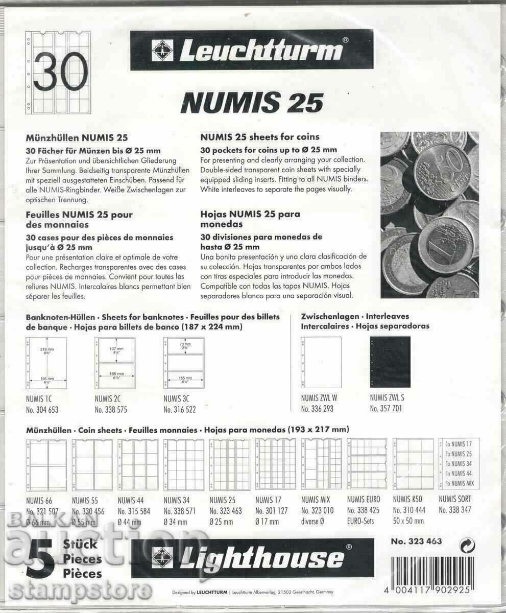 NUMIS coin sheet