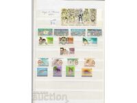 Lotul de timbre Papua și Noua Guinee 1980 aniversare completă