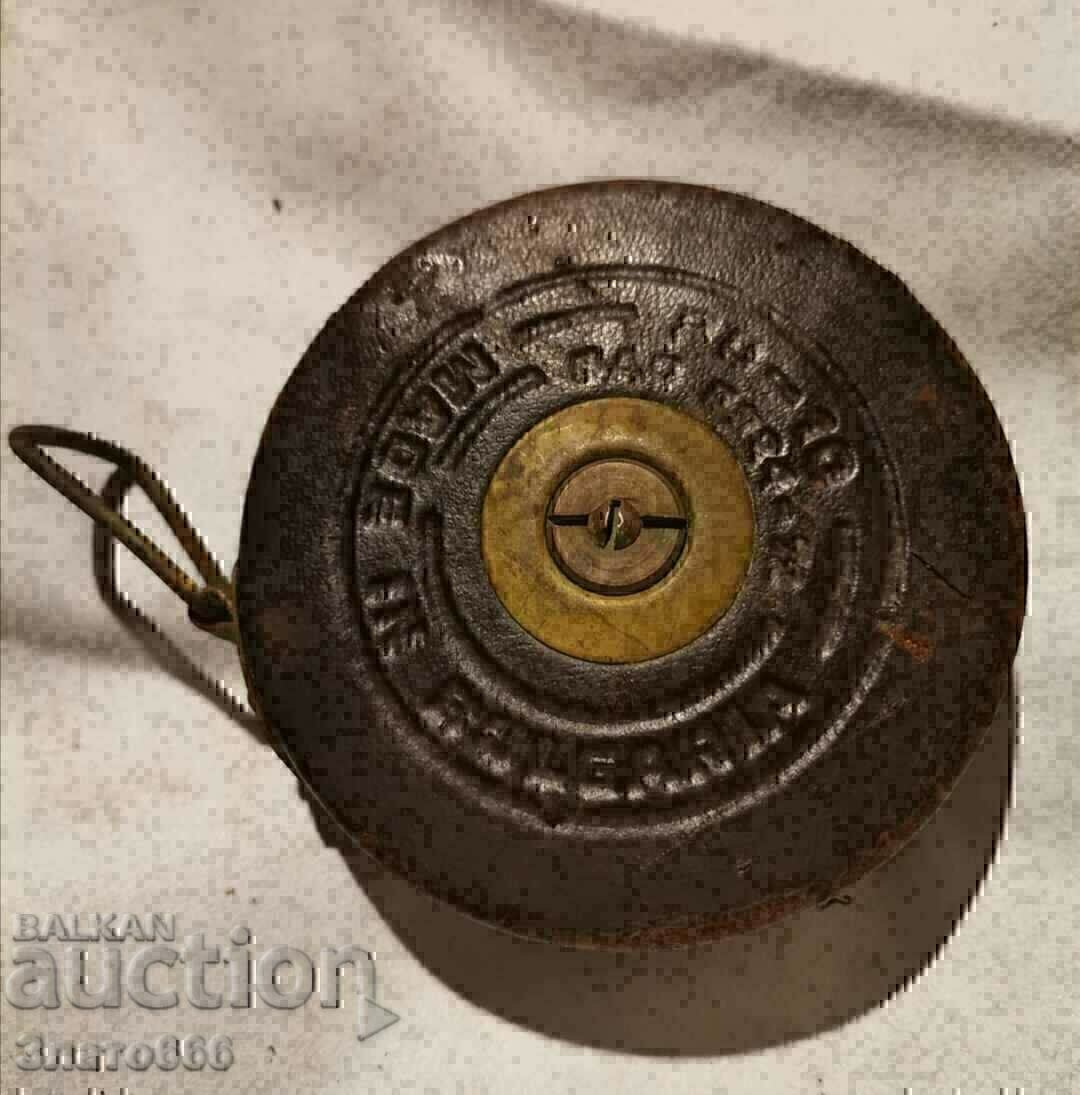 Old Bulgarian tape measure with price 10.00 BGN | € 5.11 Old Bulgarian tape measure with price 10.00 BGN | € 5.11