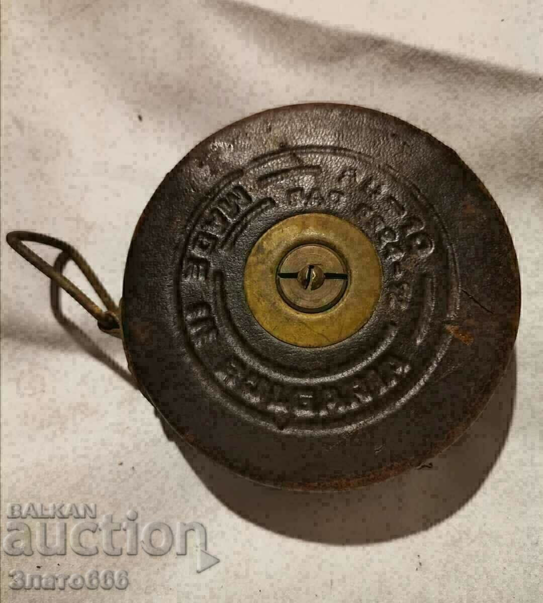 Old Bulgarian tape measure