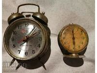 Old alarm clocks