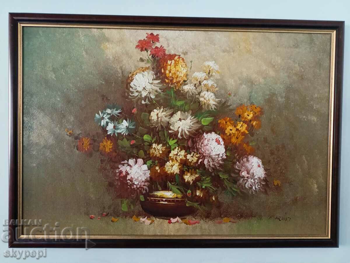 Still life by P.Brand with price 460.00 BGN | € 235.19 Still life by P.Brand with price 460.00 BGN | € 235.19