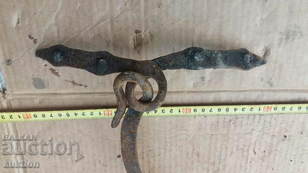 WROUGHT COPPER HANDLE, BOILER - 5