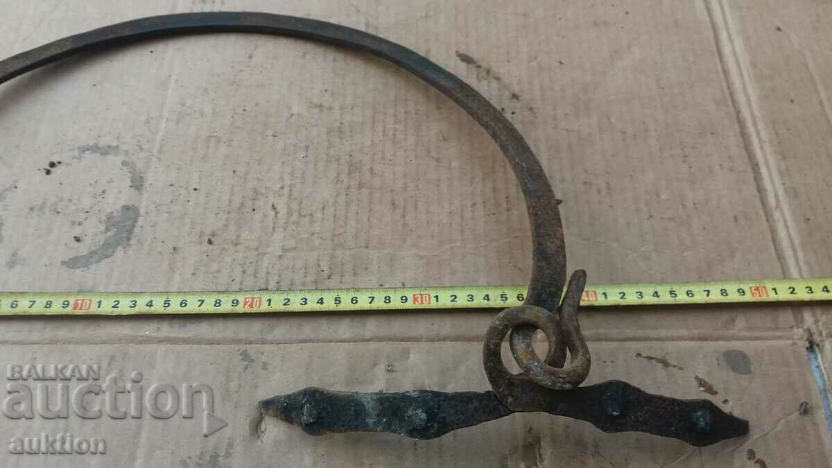 WROUGHT COPPER HANDLE, BOILER - 6