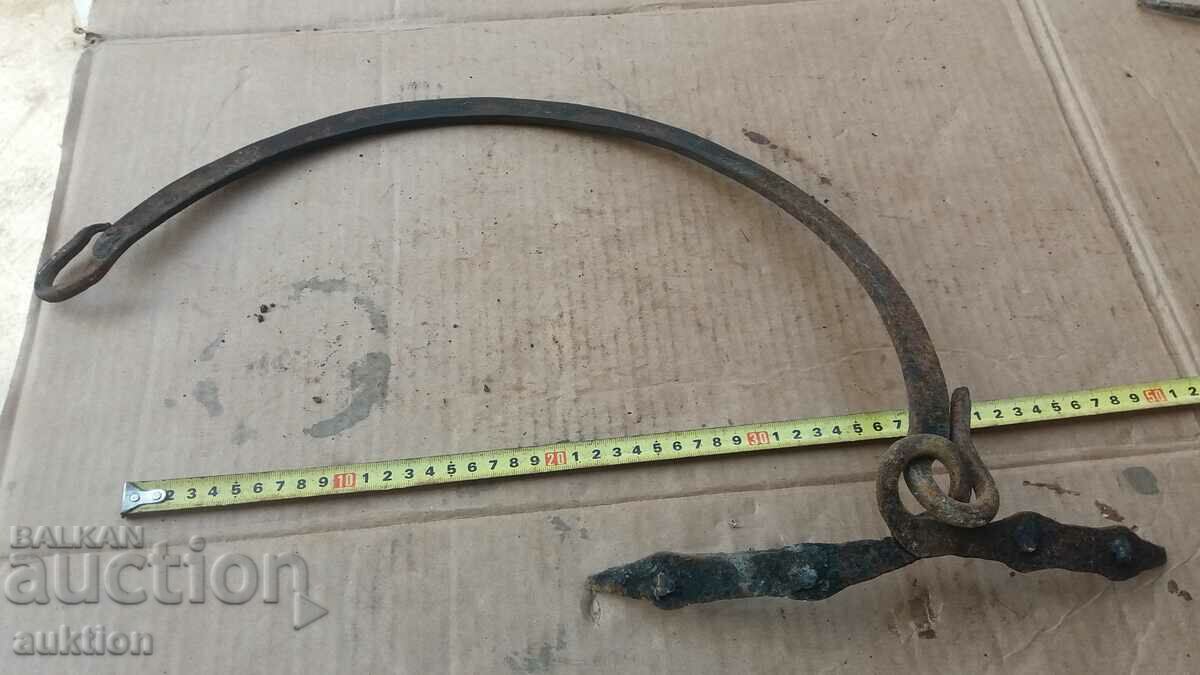 WROUGHT COPPER HANDLE, BOILER - 7