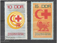 1969. ГДР. 50-годишнината на Червения кръст.