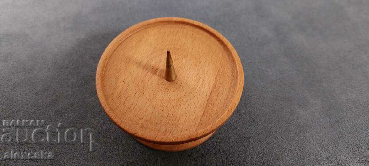 An old wooden candleholder - 7 An old wooden candleholder - 7