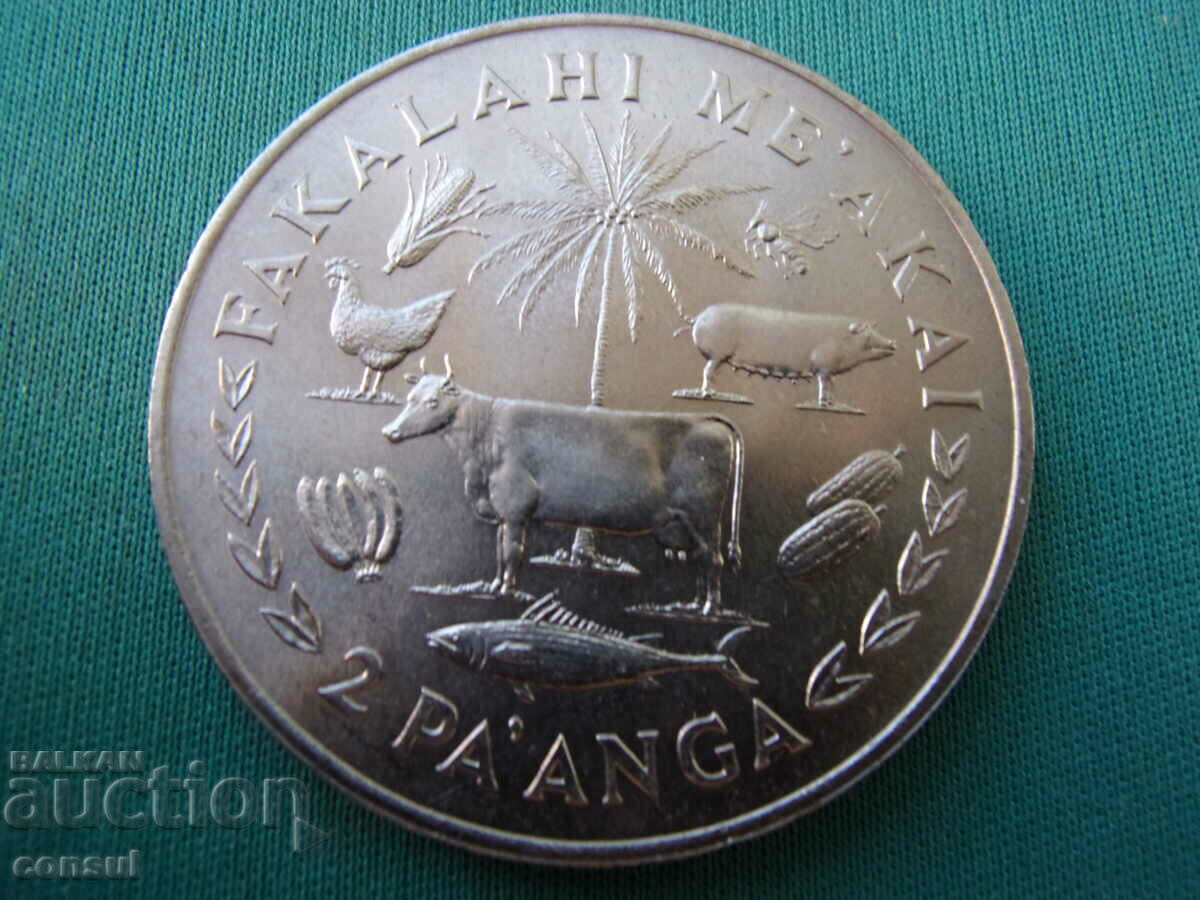 Οκτωβρίου Tonga 2 Pa'anga 1978 F.A.O UNC Rare