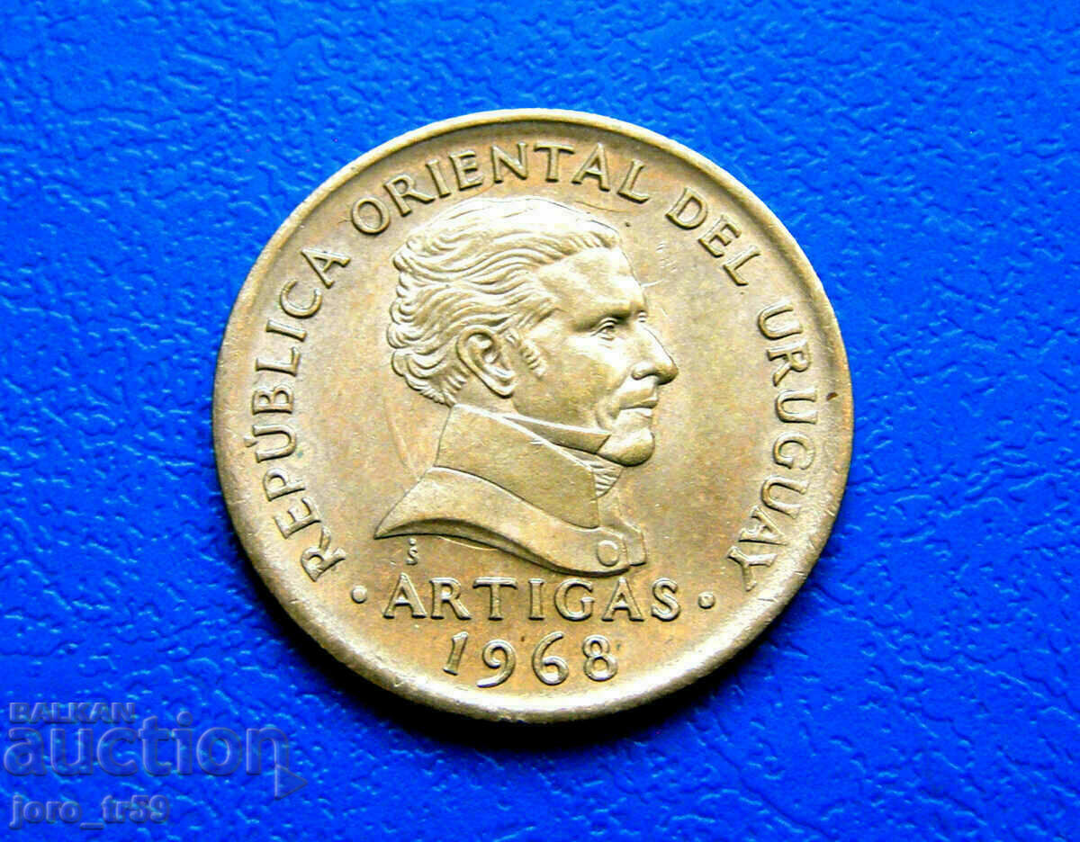Уругвай 10 песо /10 Pesos/ 1968 г.