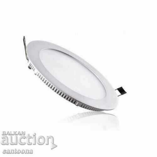 LED panel for embedding - circle, 9 W white light, LED driver with price 10.98 BGN | € 5.61 LED panel for embedding - circle, 9 W white light, LED driver with price 10.98 BGN | € 5.61