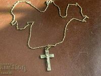 Old cross necklace