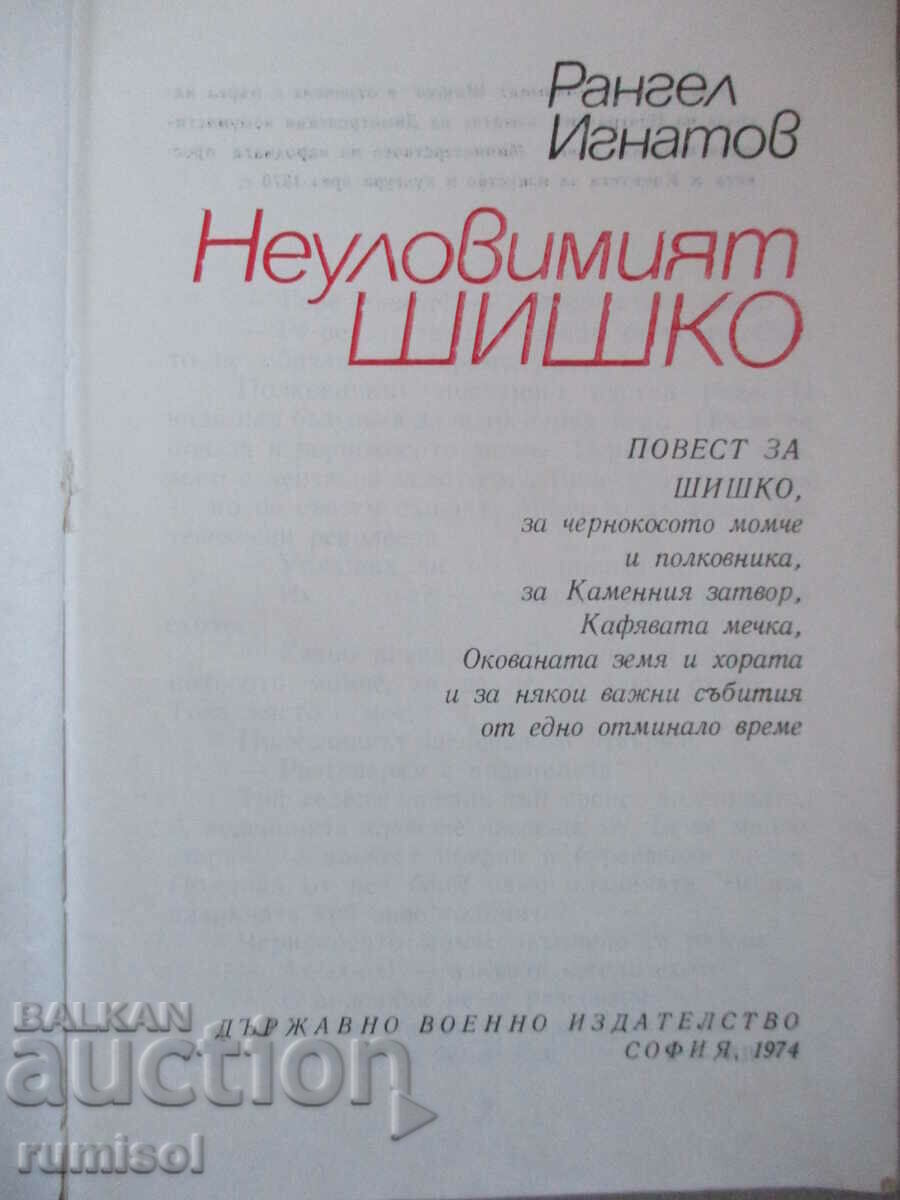 Auction The elusive Shishko - Rangel Ignatov Auction The elusive Shishko - Rangel Ignatov