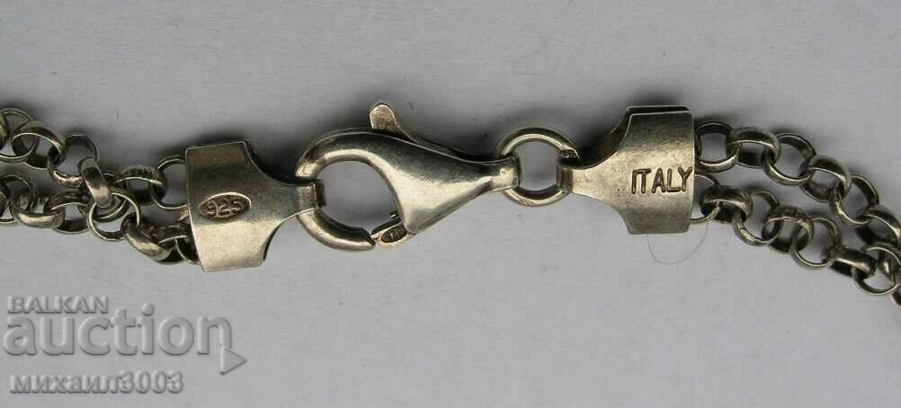 WOMEN'S SILVER NECKLACE 925 sample 14.33 grams with price 70.00 BGN | € 35.79 WOMEN'S SILVER NECKLACE 925 sample 14.33 grams with price 70.00 BGN | € 35.79