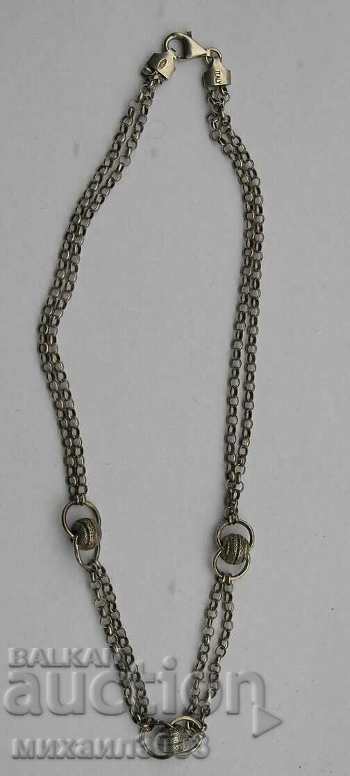 WOMEN'S SILVER NECKLACE 925 sample 14.33 grams WOMEN'S SILVER NECKLACE 925 sample 14.33 grams