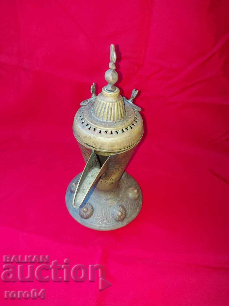 Auction  OTTOMAN COFFEE HOUSE - IBRIK - TUGRI