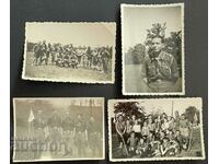 3126 Regatul Bulgariei lot 4 fotografii cercetași și lupi anii 1930