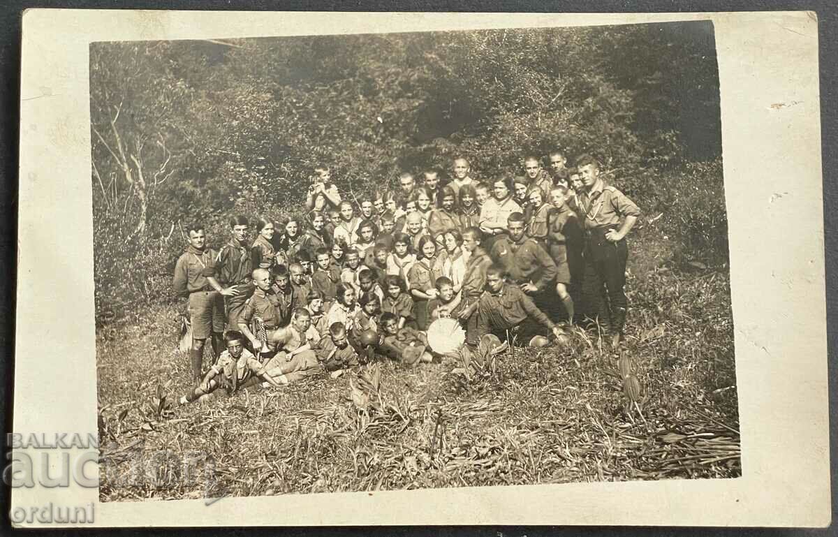3128 Βασίλειο της Βουλγαρίας Προσκόπους Κοριτσιών Πρόσκοποι λύκων δεκαετία του 1930