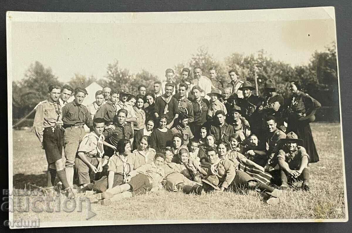 3129 Kingdom of Bulgaria Girl Scouts Wolf Scouts 1930s
