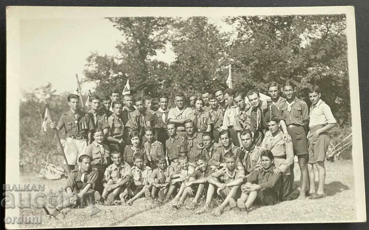3131 Kingdom of Bulgaria Girl Scouts Wolf Scouts 1930s