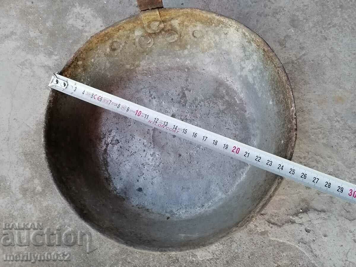 Παλιό χάλκινο ταψί, χαλκός, δίσκος, χάλκινο δοχείο - 5 Παλιό χάλκινο ταψί, χαλκός, δίσκος, χάλκινο δοχείο - 5