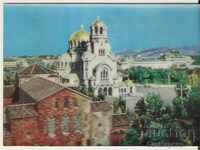 Card Bulgaria Sofia Temple-monument "Al. Nevsky" stereo1*