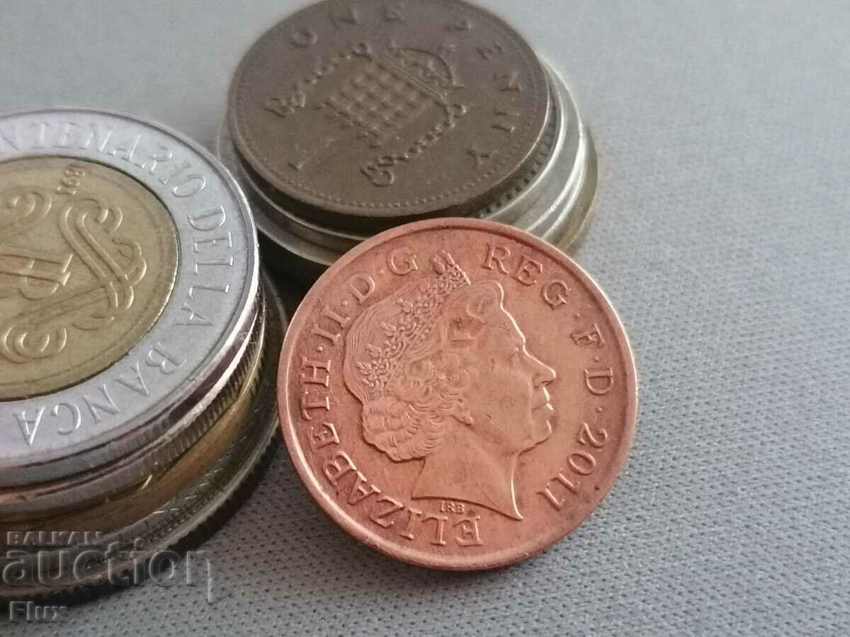 Монета - Великобритания - 1 пени | 2011г. с цена 0.85 лв. | € 0.43 Монета - Великобритания - 1 пени | 2011г. с цена 0.85 лв. | € 0.43