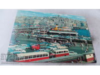 Καρτ ποστάλ Κωνσταντινούπολη Γέφυρα του Γαλατά