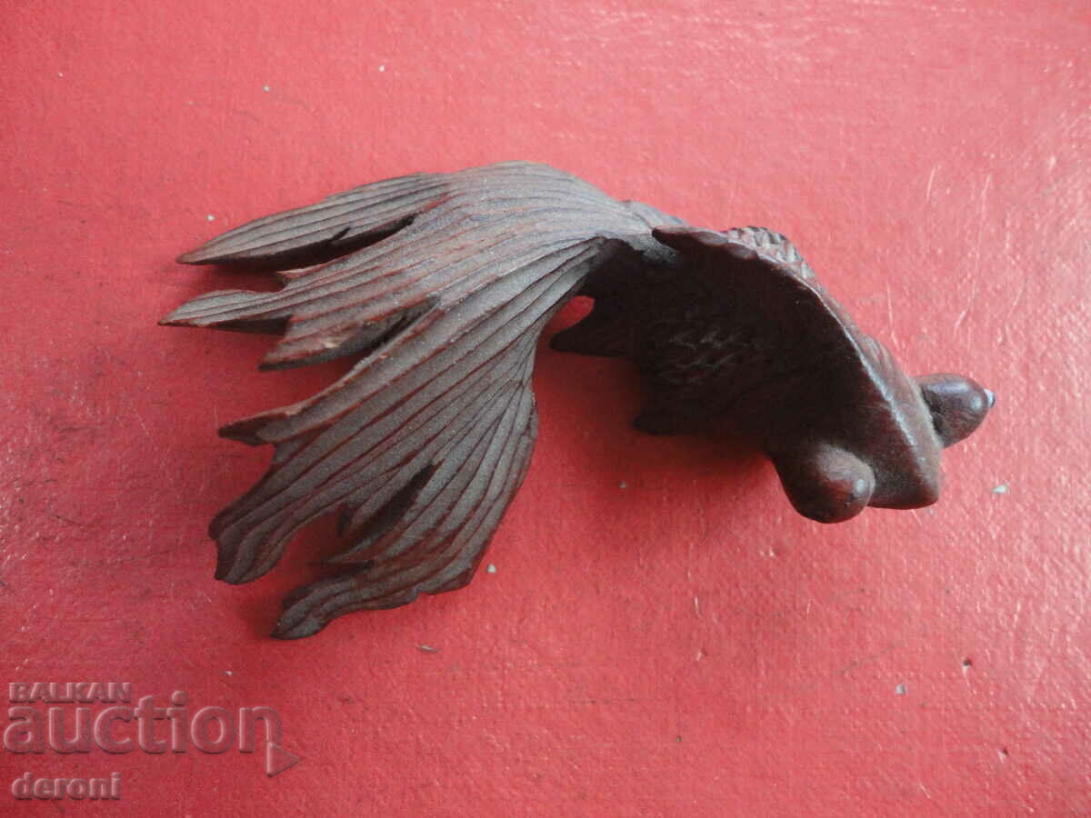 Wooden figure plastic Goldfish - 6 Wooden figure plastic Goldfish - 6