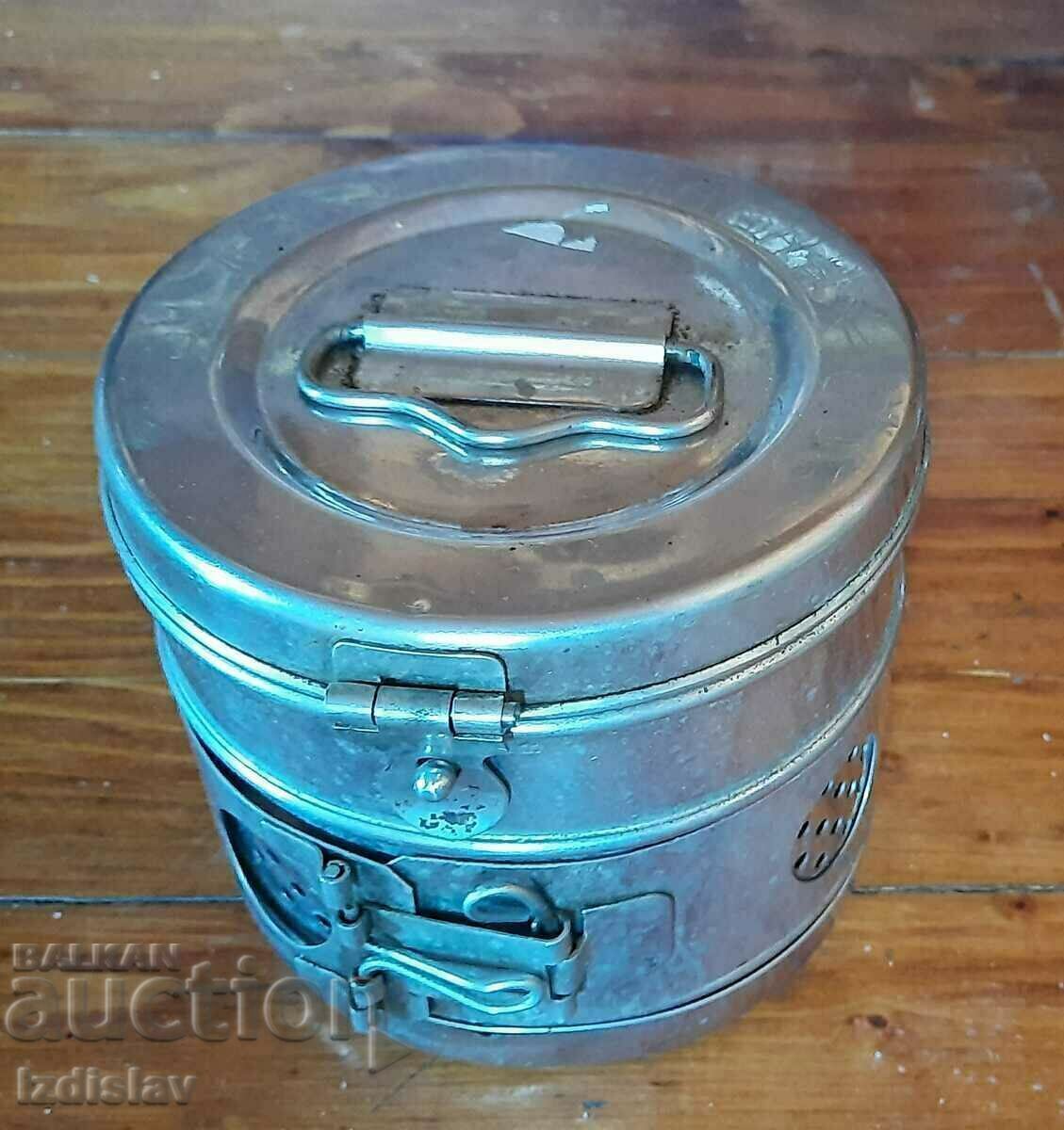 Metal medical container from Sotsa. with price 35.00 BGN | € 17.90