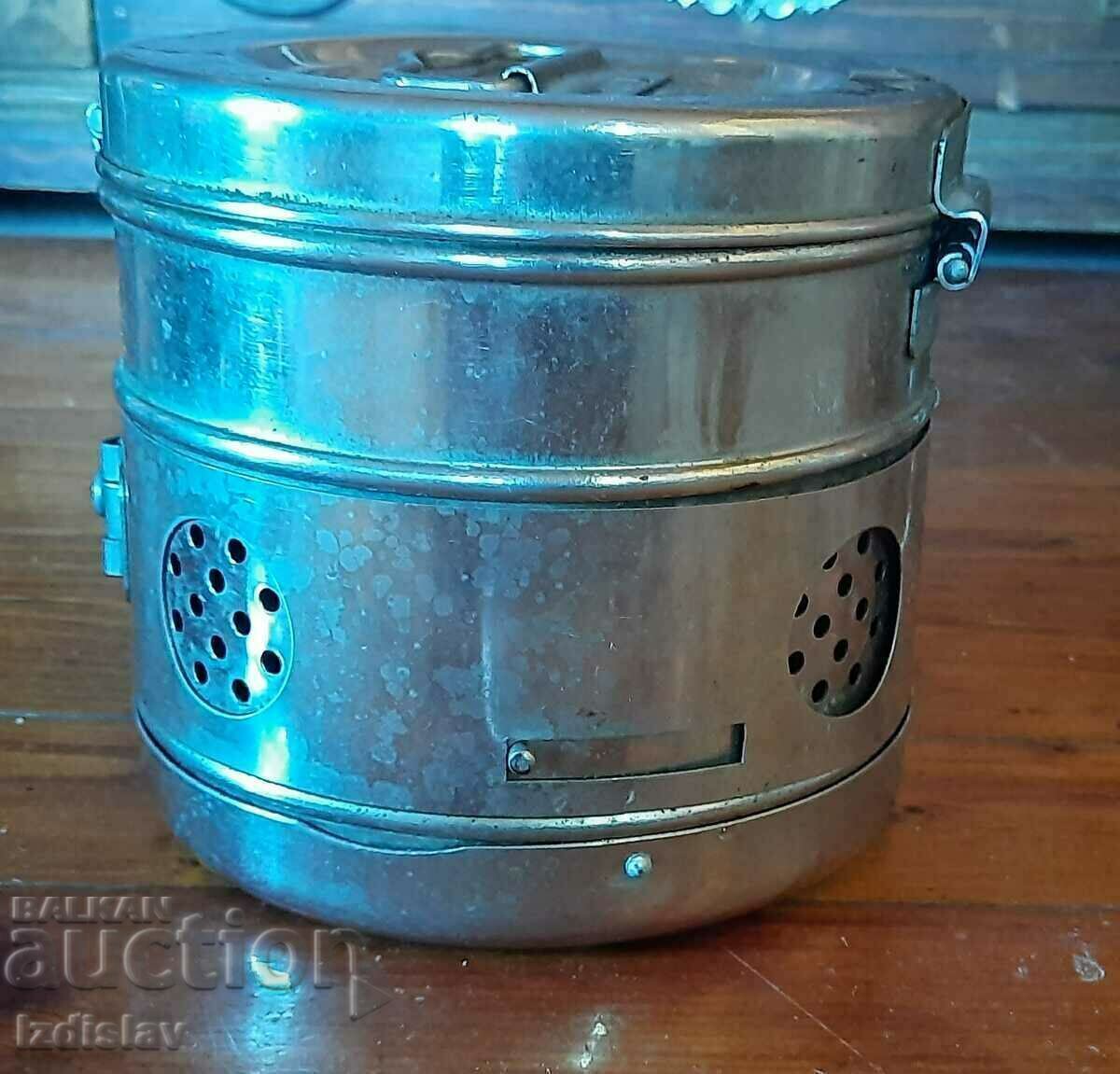 Auction  Metal medical container from Sotsa.