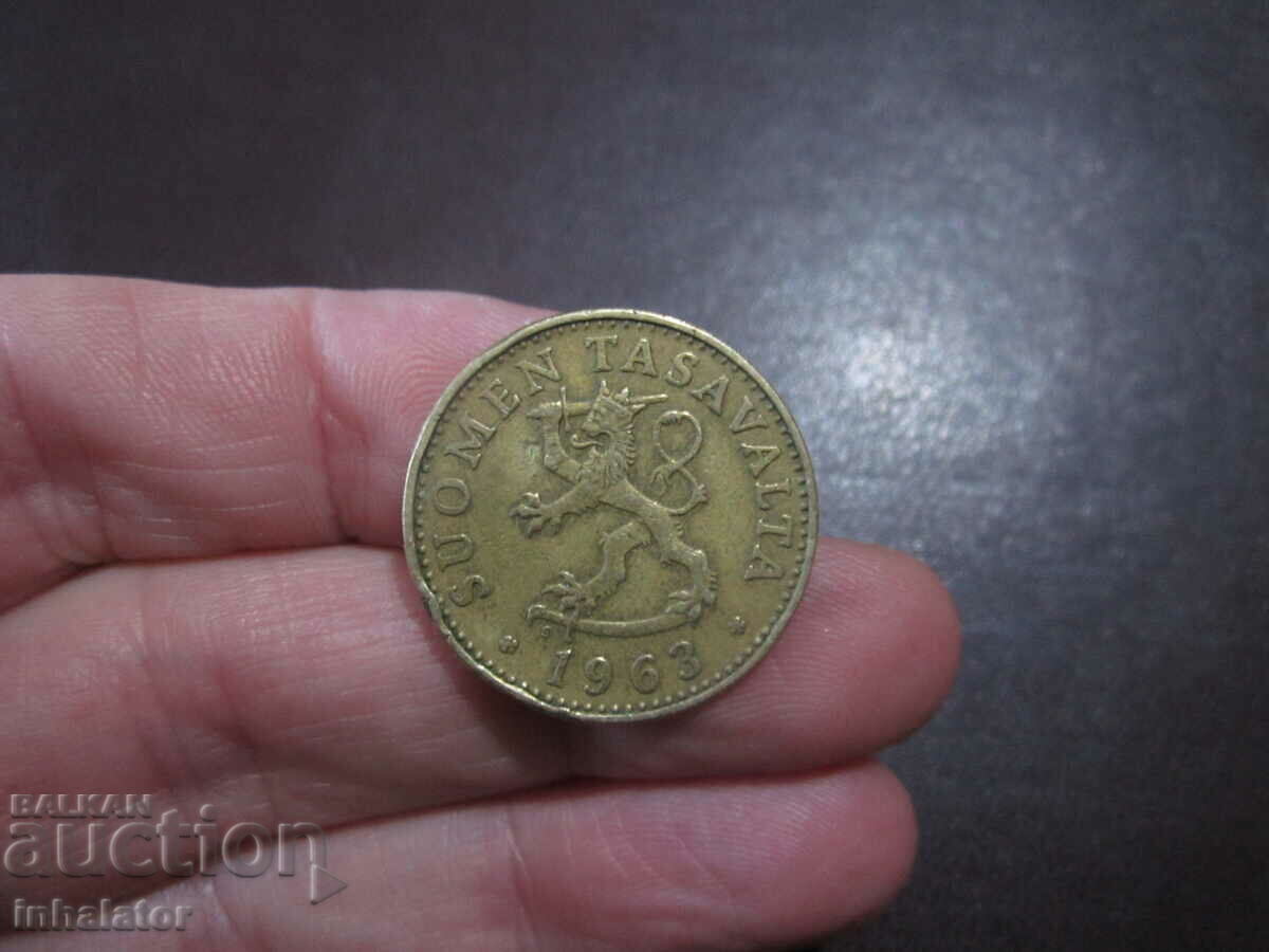 1963 Finlanda 50 pence