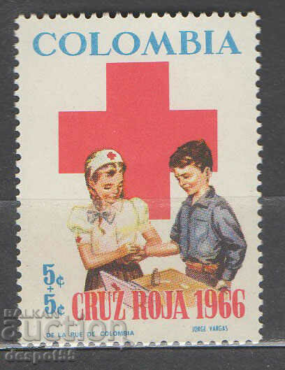 1966. Κολομβία. Ερυθρός Σταυρός.