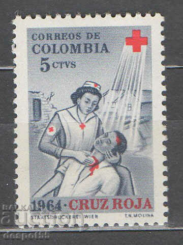 1965. Колумбия. Червен кръст.