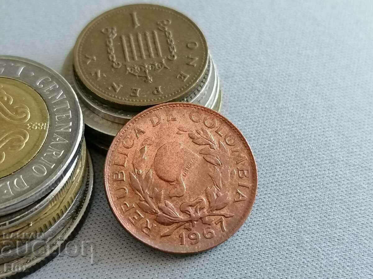 Coin - Colombia - 5 centavo | 1967 with price 5.25 BGN | € 2.68 Coin - Colombia - 5 centavo | 1967 with price 5.25 BGN | € 2.68