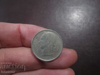 1951 год Белгия 1 франк