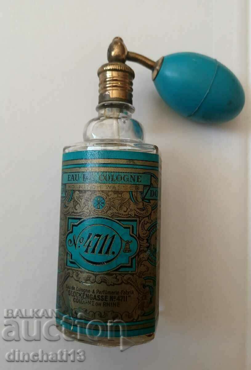 Old perfume bottle Vintage 4711 Original Eau De Cologne with price 125.00 BGN | € 63.91