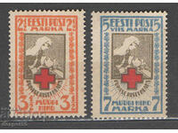 1922. Εσθονία. Ερυθρός Σταυρός.