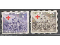 1956. Philippines. 50 years of the Philippine Red Cross.