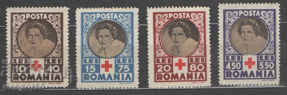 1945. Румъния. Червен кръст.