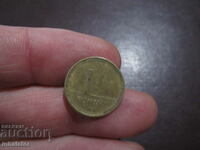 1996 1 forint Hungary