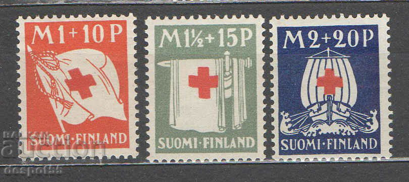 1930. Finland. Red Cross Charity.