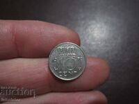 1970 10 cents Netherlands
