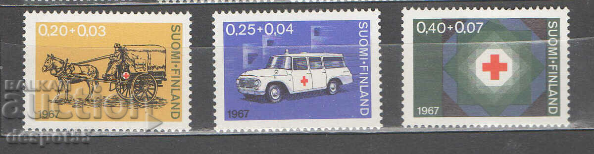 1967. Φινλανδία. Φιλανθρωπικό Ερυθρό Σταυρό.