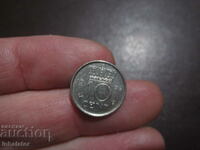 1974 10 cents Netherlands