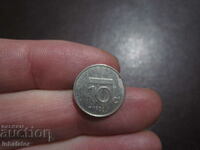 1986 10 cents Netherlands