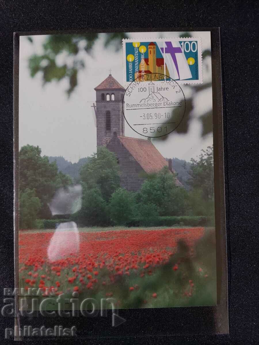 Poșta Germană - 1990 - Card Maximum